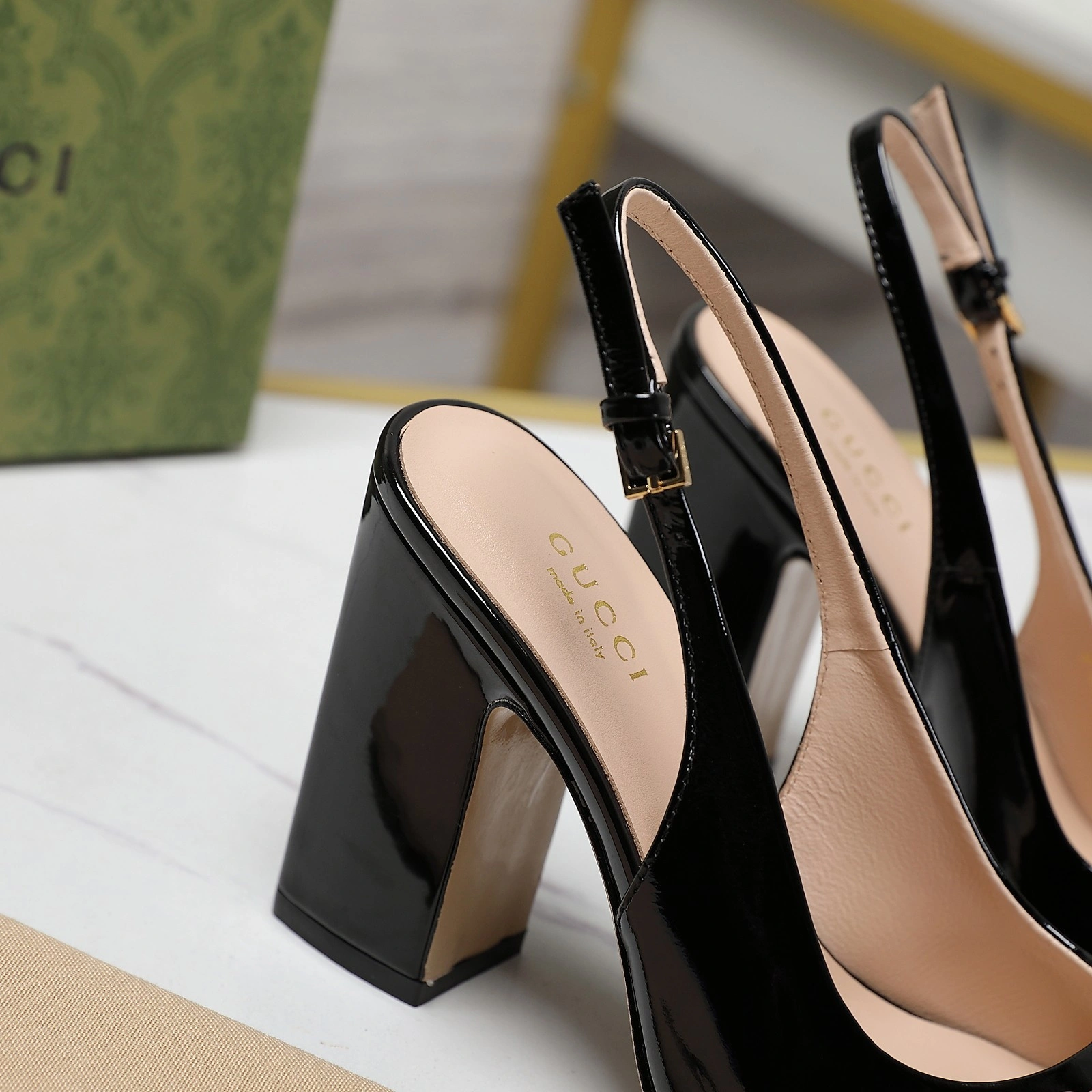 &COCO-- 6u33i 794324 BNC00 1000 cowhide sheepskin Heel height：6.5CM item:D-X000H2813